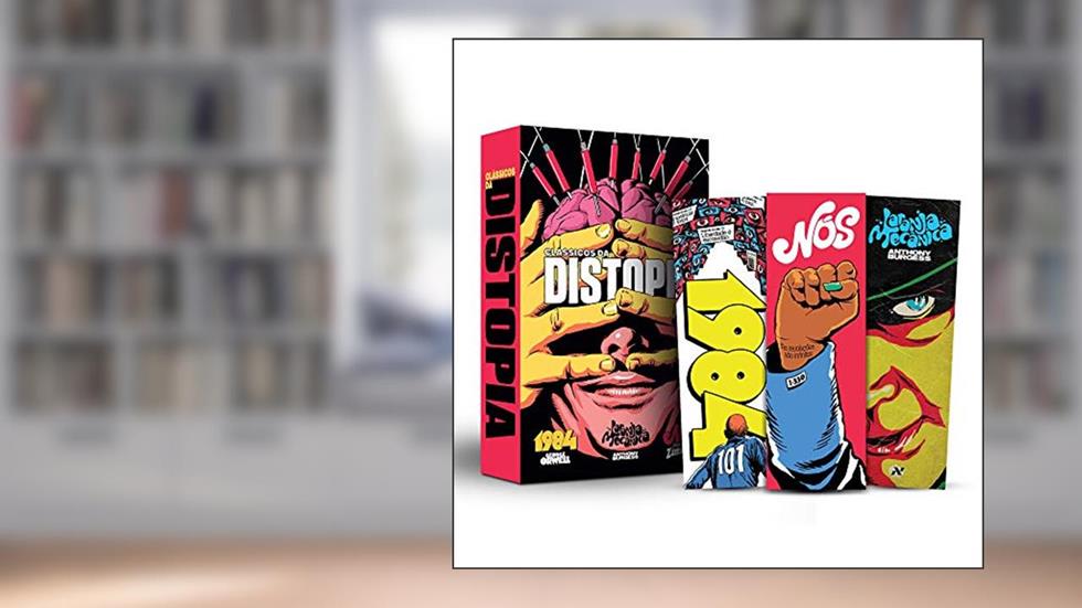 Box Clássicos da distopia, do autor IEVGUÊNI ZAMIÁTIN; George Orwell; Anthony Burgess