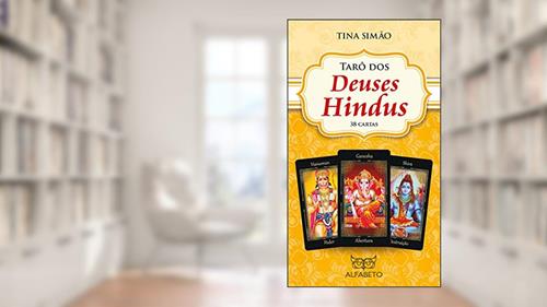 Capa de Tarô dos Deuses Hindus, do autor Tina Simão