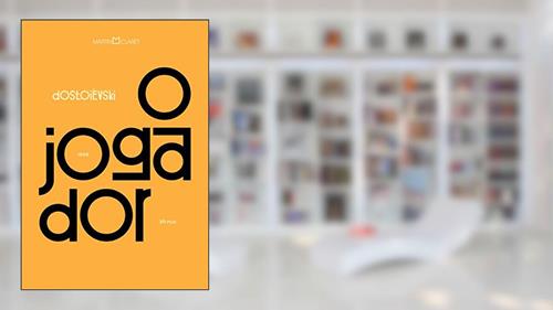 Capa de O jogador, do autor Fiódor Dostoiévski