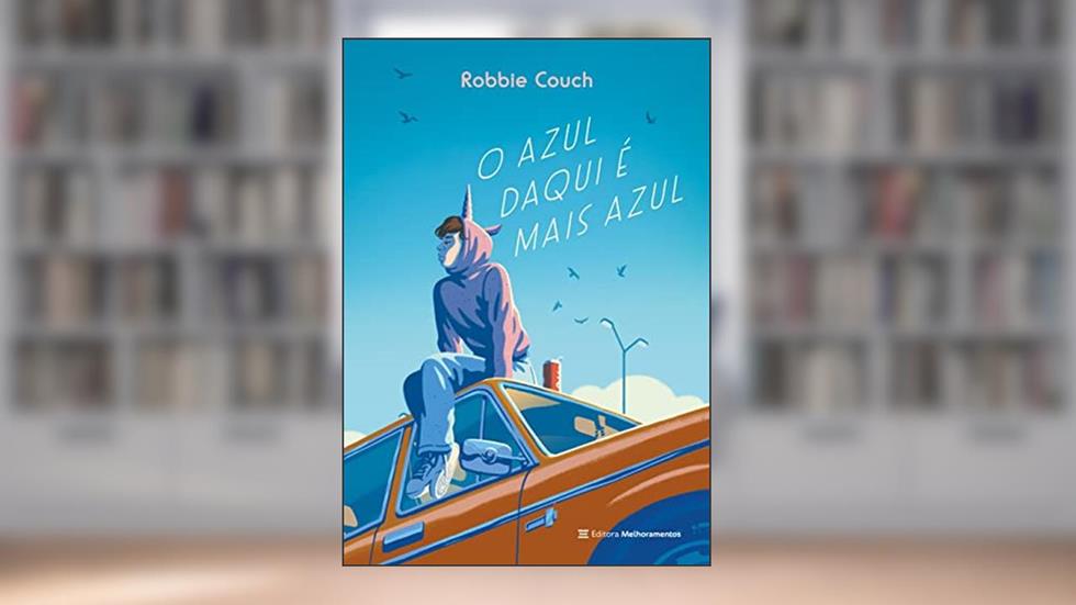 O azul daqui é mais azul, do autor Robbie Couch