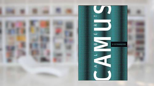 Capa de O estrangeiro, do autor Albert Camus