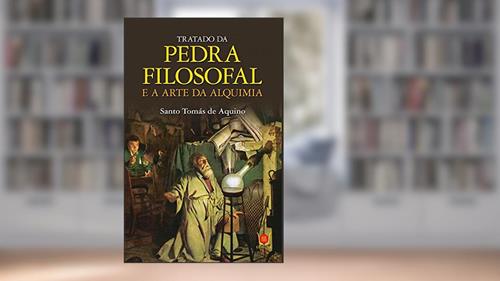 Capa de Tratado da Pedra Filosofal e a Arte da Alquimia, do autor Santo Tomás de Aquino