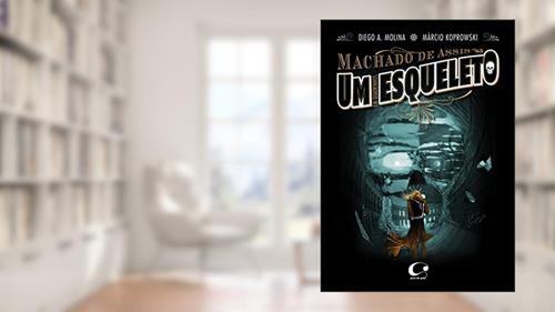 Capa de Um esqueleto, do autor Machado de Assis