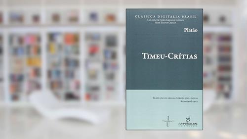 Capa de Timeu Crítias, do autor Rodolfo Lopes