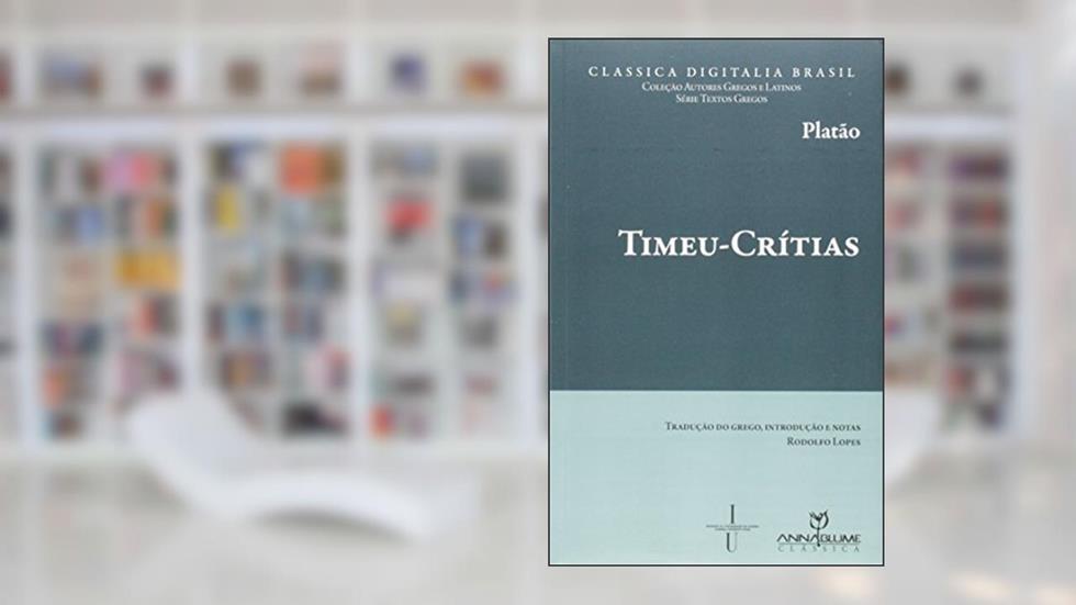 Timeu Crítias, do autor Rodolfo Lopes