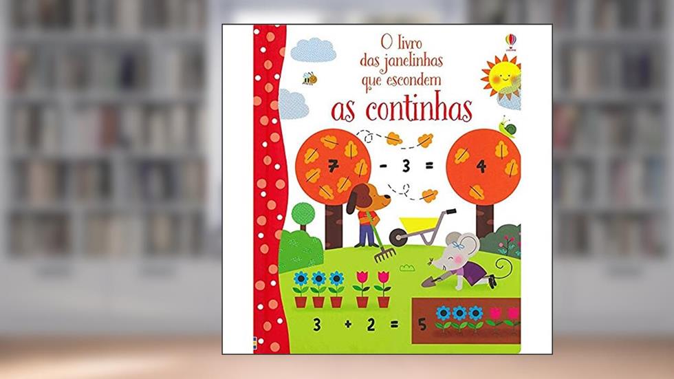 As continhas : O livro das janelinhas que escondem, do autor Usborne Publishing
