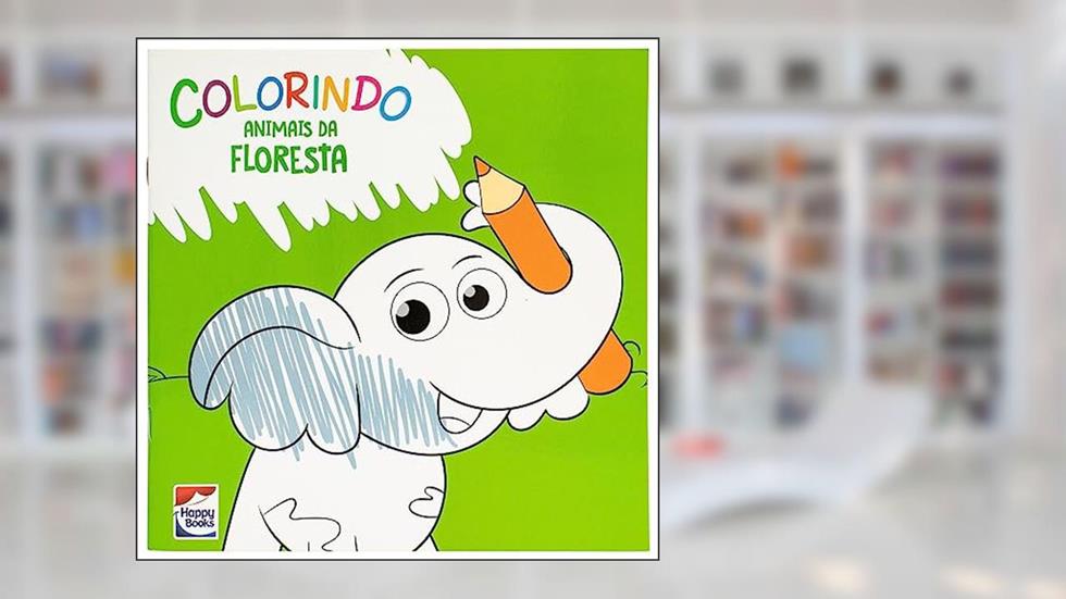 Colorindo Animais: Animais da Floresta, do autor RUTH MARSCHALEK NASCIMENTO