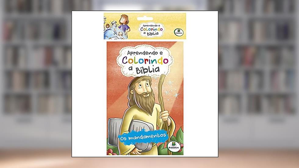 Aprendendo e colorindo a Bíblia (ECO) Kit c/10 unid (I), do autor Cristina Marques