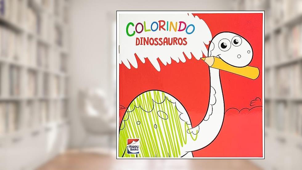 Colorindo Animais: Dinossauros, do autor RUTH MARSCHALEK NASCIMENTO