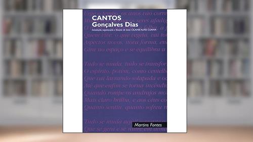 Capa de Cantos, do autor Gonçalves Dias