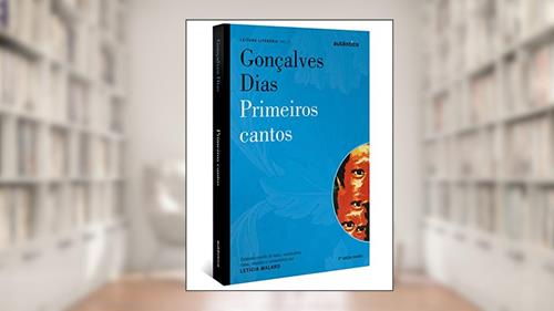 Capa de Primeiros cantos de Gonçalves Dias, do autor Letícia Malard