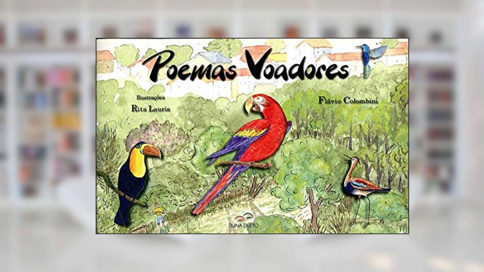Poemas Voadores, do autor Flávio Colombini
