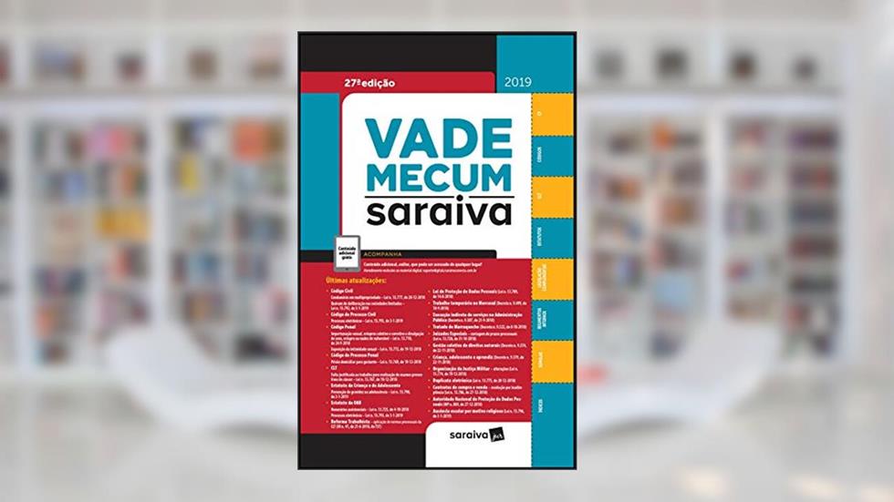 Vade Mecum Saraiva : Tradicional - 27ª edição de 2019, do autor Editora Saraiva