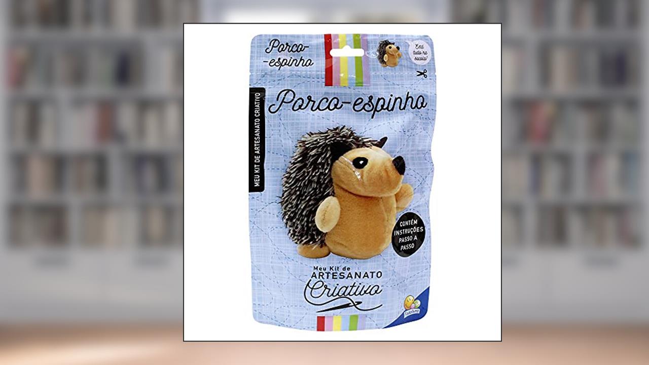 Livro de Artesanato Criativo: Porco-espinho, do autor Tulip Books