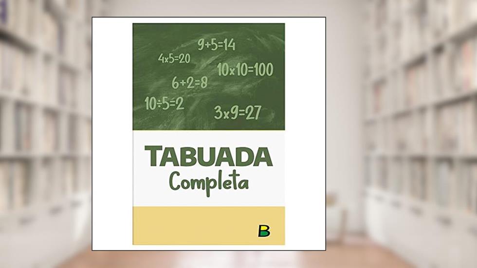 Tabuada completa - Kit c/10 Und., do autor MARIA ANGELA FINZETTO