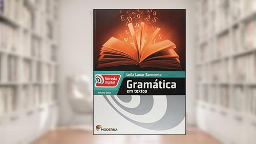 Capa de Vereda Digital - Gramática em textos, do autor Leila Lauar Sarmento