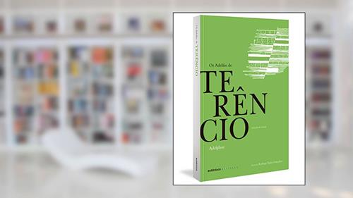 Capa de Os Adelfos - Bilíngue (Latim-Português), do autor Públio Terêncio Afro