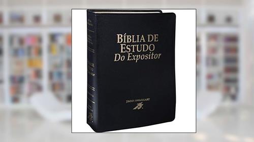 Capa de Bíblia de Estudo do Expositor: Nova Versão Textual Expositora, do autor Sociedade Bíblica do Brasil