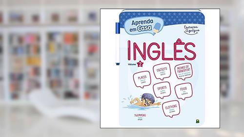 Capa de Aprenda em Casa Escreva e Apague: Inglês V2, do autor Todolivro