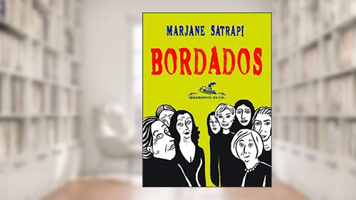 Capa de Bordados, do autor Marjane Satrapi