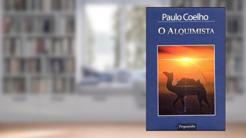 Capa de Alquimista, do autor Paulo Coelho