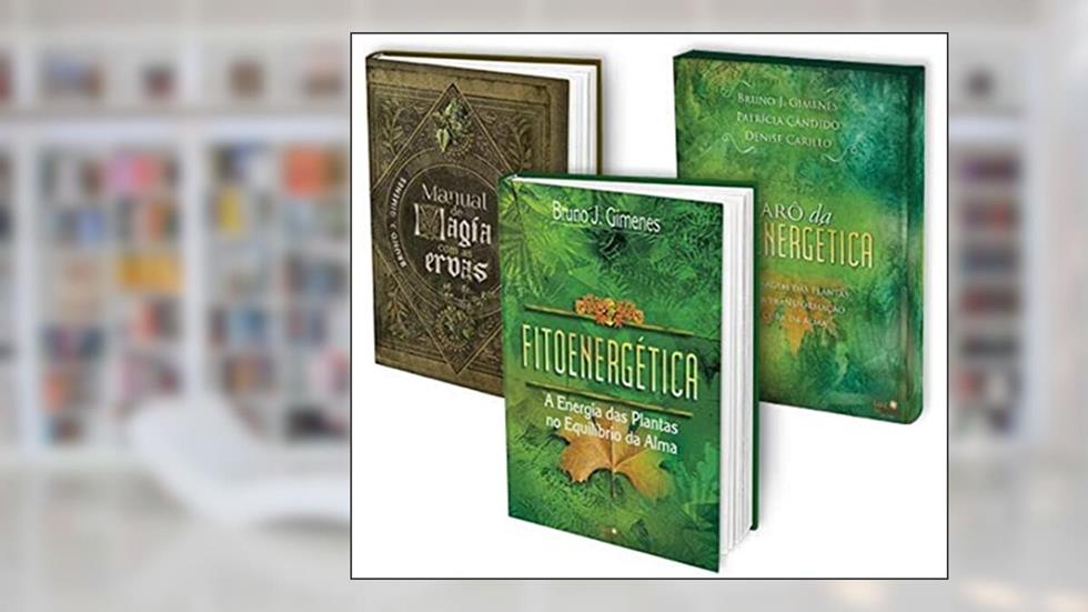 Kit Trilogia Fitoenergetica, do autor Bruno J. Gimenes / Patricia Candido