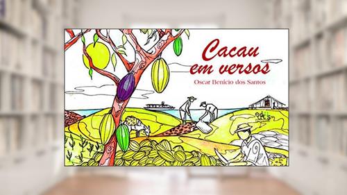 Capa de Cacau em Versos, do autor Oscar Benício dos Santos