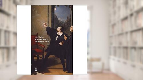 Capa de Manfredo: Poema Dramático, do autor Lord Byron