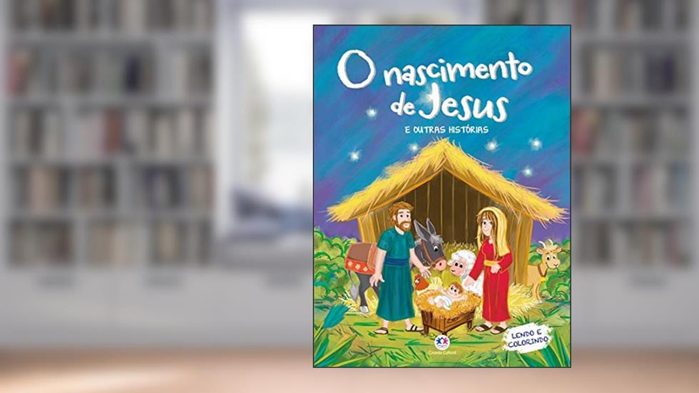 Meu Livro bíblico de colorir - o nascimento de Jesus, do autor Ciranda Cultural