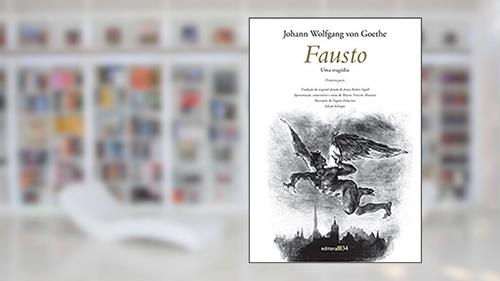 Capa de Fausto I: uma Tragédia - Primeira Parte, do autor Johann Wolfgang von Goethe