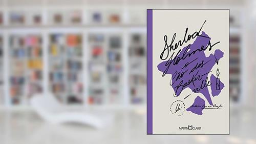 Capa de O cão dos Baskerville, do autor Arthur Conan Doyle