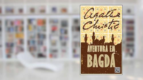 Capa de Aventura em Bagdá, do autor Agatha Christie
