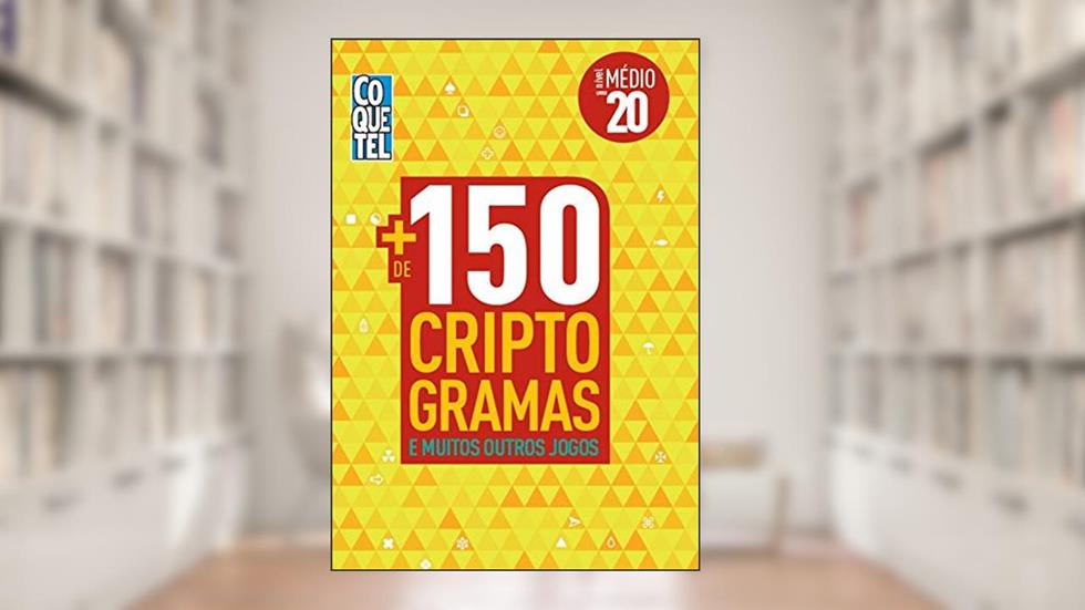 LIVRO COQUETEL + 150 CRIPTOGRAMAS E MAIS OUTROS JOGOS 20, do autor Equipe Coquetel
