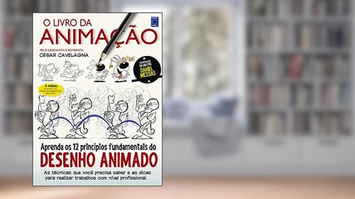 Capa de O Livro da Animação, do autor César Cavelagna