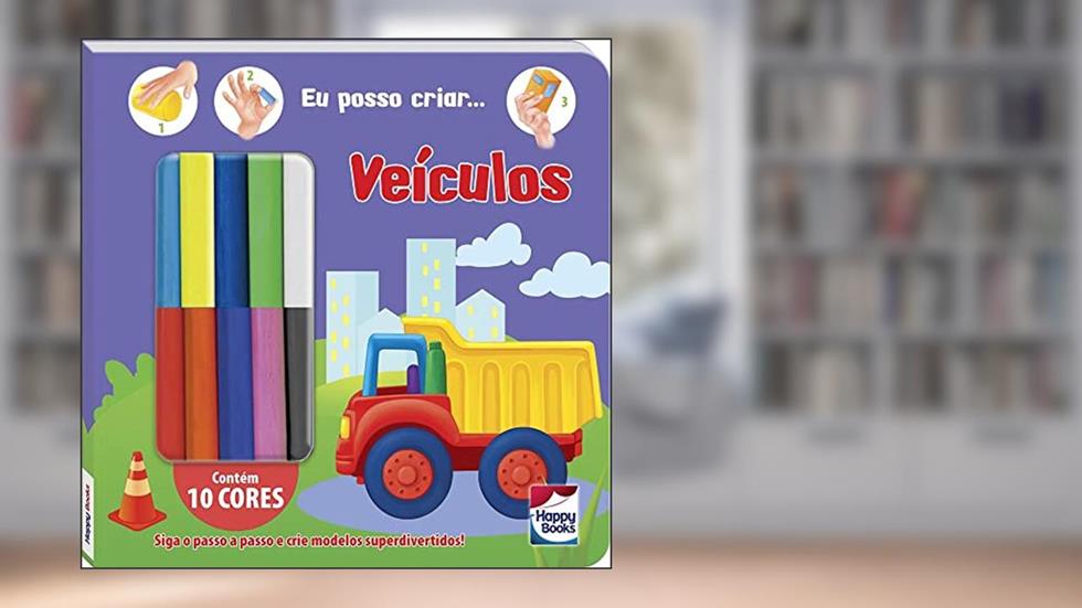 Criando com Massinha! Veículos, do autor BRIJBASI ART PRESS