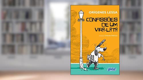 Capa de Confissões de um vira-lata, do autor Orígenes Lessa