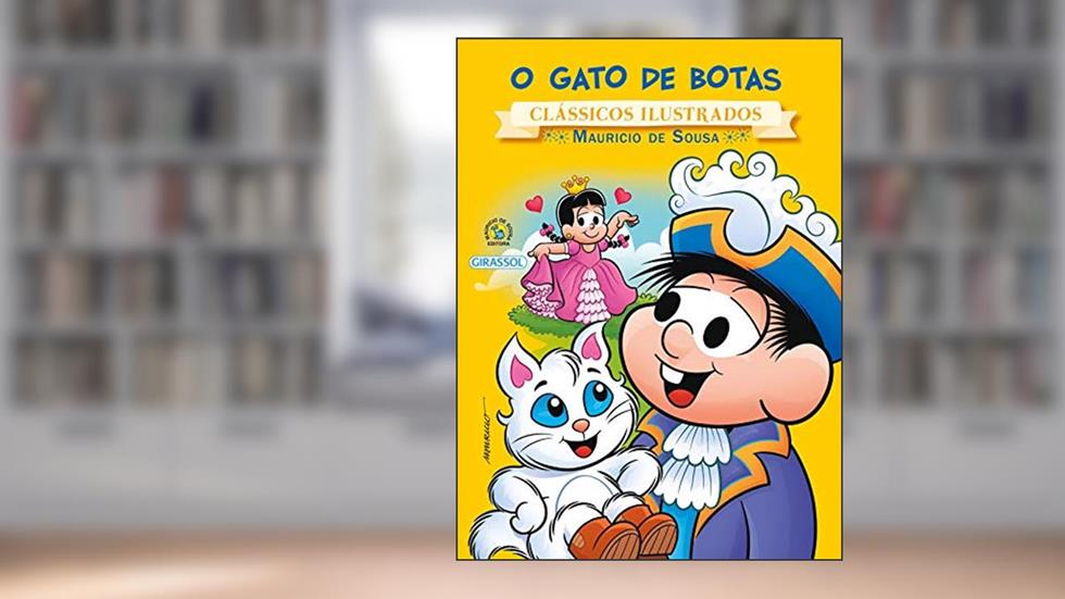 Turma da Mônica - Clássicos Ilustrados - O Gato de Botas, do autor Mauricio de Sousa