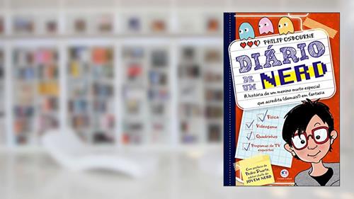 Capa de Diário de um nerd - Livro 1, do autor Philip Osbourne