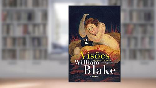 Capa de Visões: poesia completa, do autor William Blake