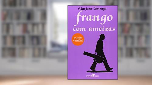 Capa de Frango com ameixas, do autor Marjane Satrapi