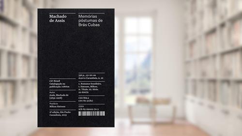 Capa de Memórias póstumas de Brás Cubas - Coleção Acervo: 10, do autor Machado de Assis