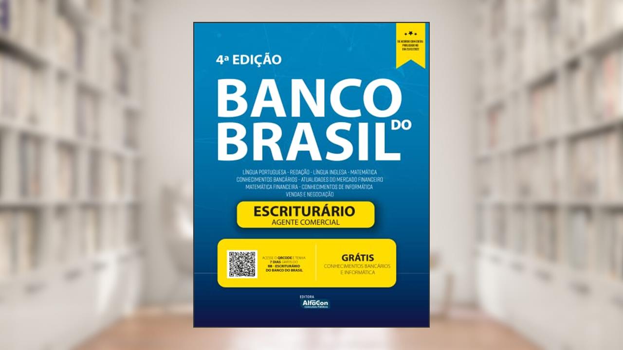 Apostila BB - Escriturário/Agente Comercial: Edital 2022, do autor Equipe AlfaCon