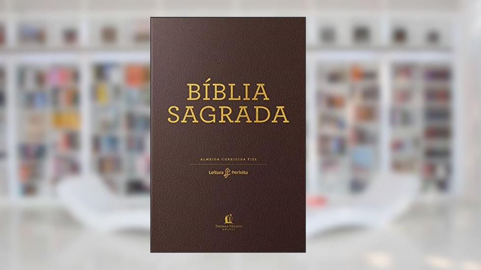 Bíblia ACF, Couro Soft, Marrom, Leitura Perfeita, do autor Thomas Nelson Brasil