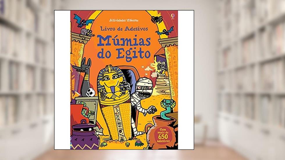 Múmias do Egito : Livro de adesivos, do autor Kirsteen Robson
