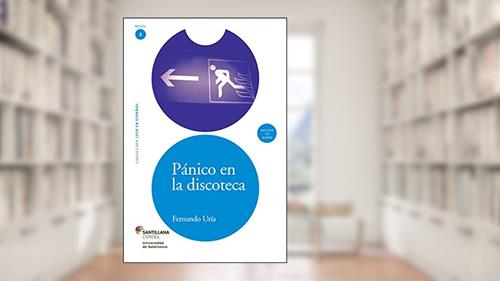 Capa de Pánico en la discoteca, do autor Fernando Uría