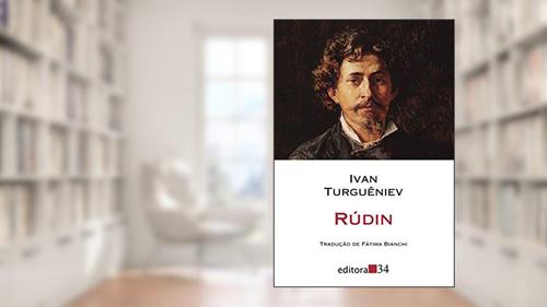 Capa de Rúdin, do autor Ivan Turguêniev