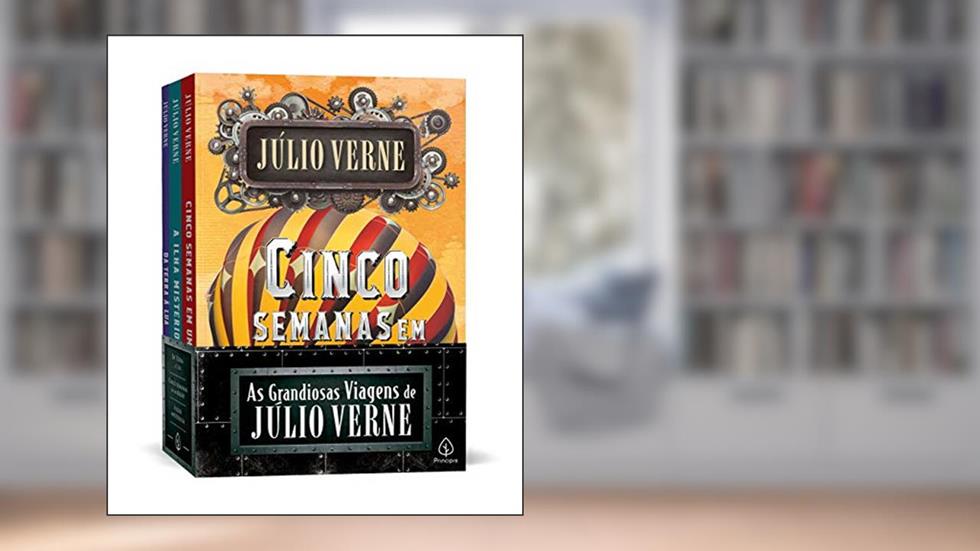 As grandiosas viagens de Júlio Verne, do autor Júlio Verne