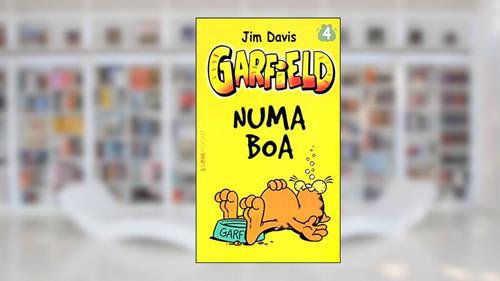 Capa de Garfield 4 - Numa boa, do autor Jim Davis