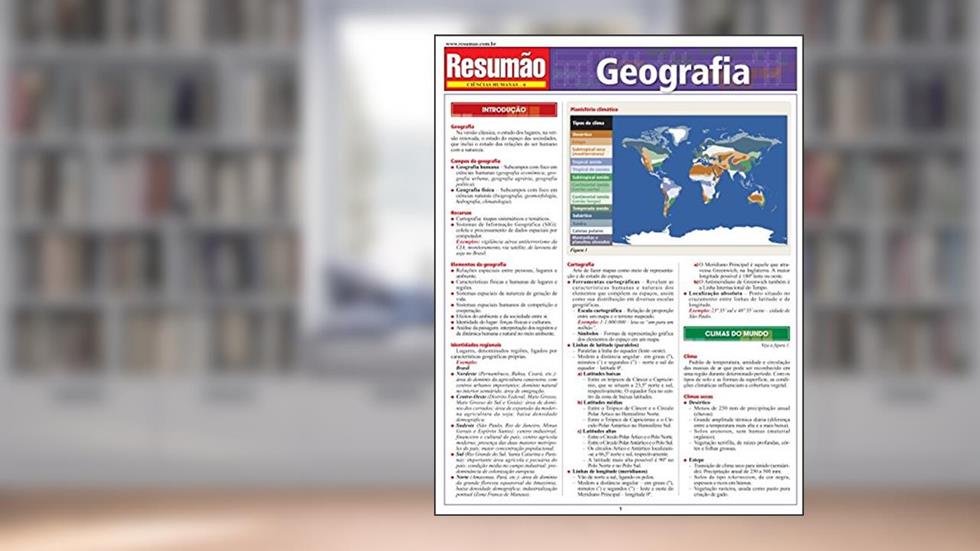 Geografia, do autor Reid Friedson; Russel Ivy; Flávio Barros Pinto; Cláudio Scalzite