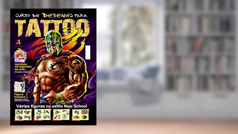 Guia curso de desenho para tattoo, do autor On Line Editora